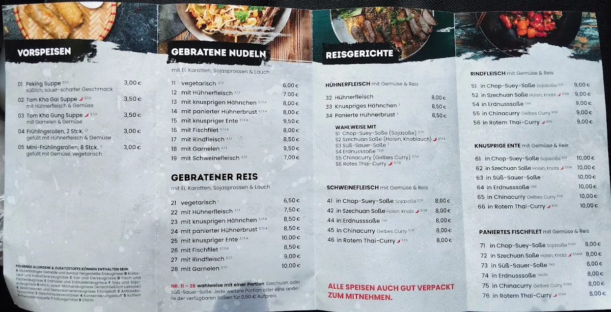 Speisekarte photo 2