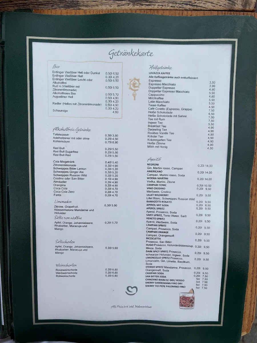 Speisekarte photo 1
