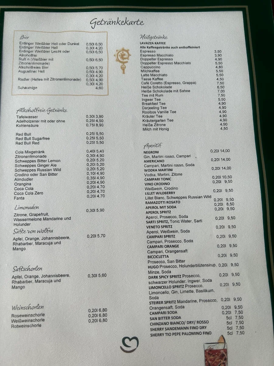 Speisekarte photo 2