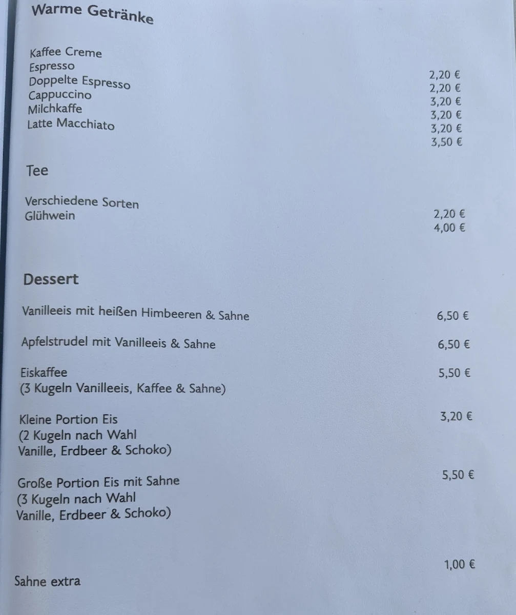 Speisekarte photo 2