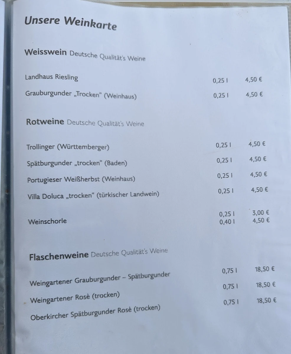 Speisekarte photo 3