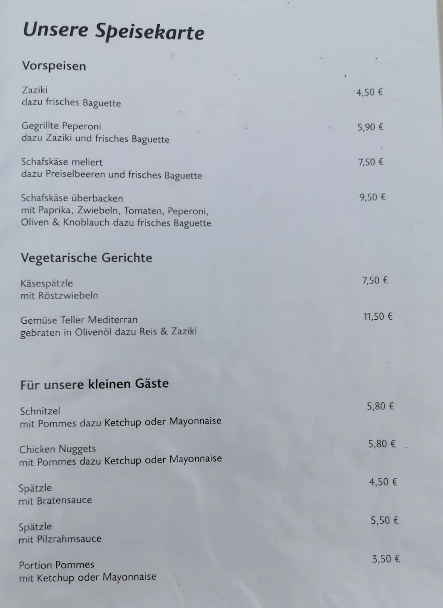 Speisekarte photo 5