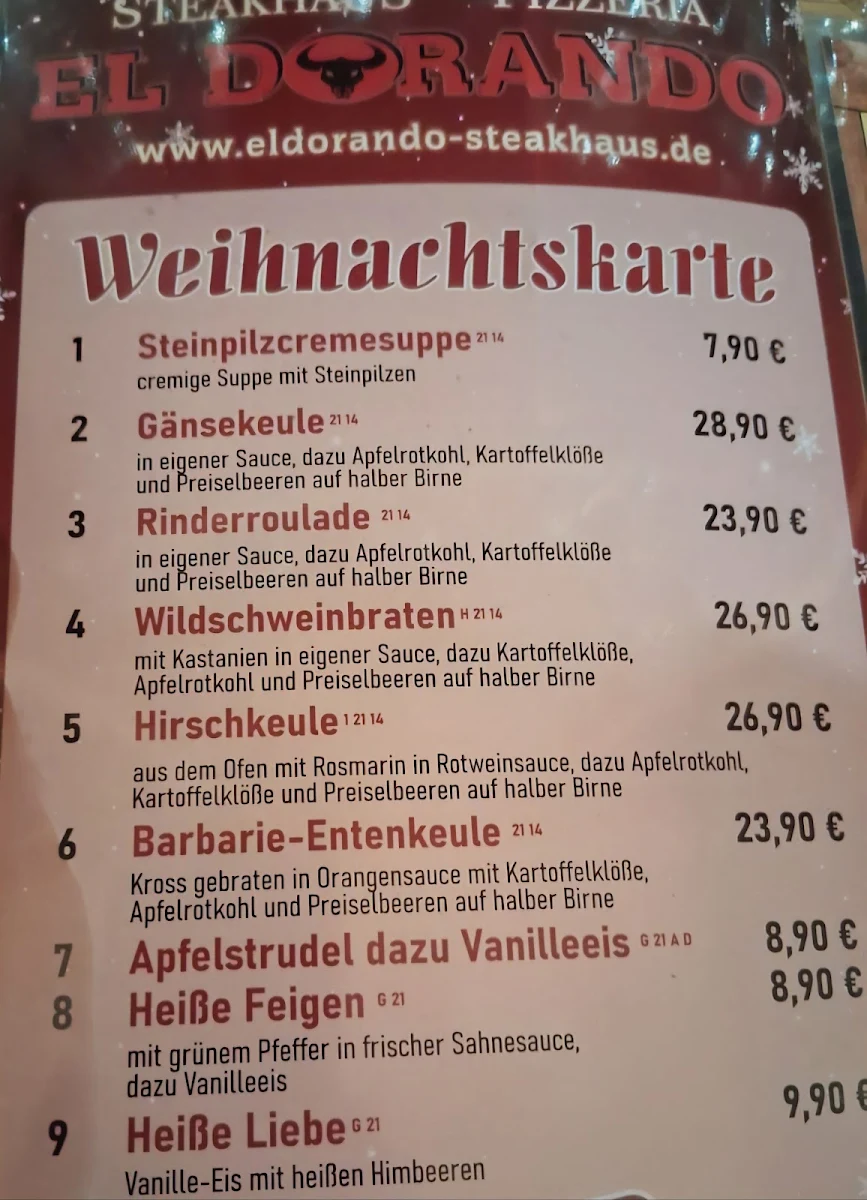 Speisekarte photo 1