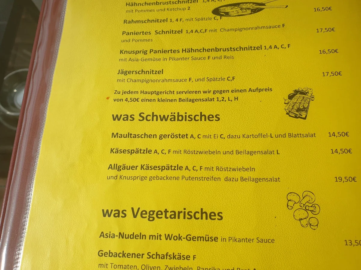 Speisekarte photo 1