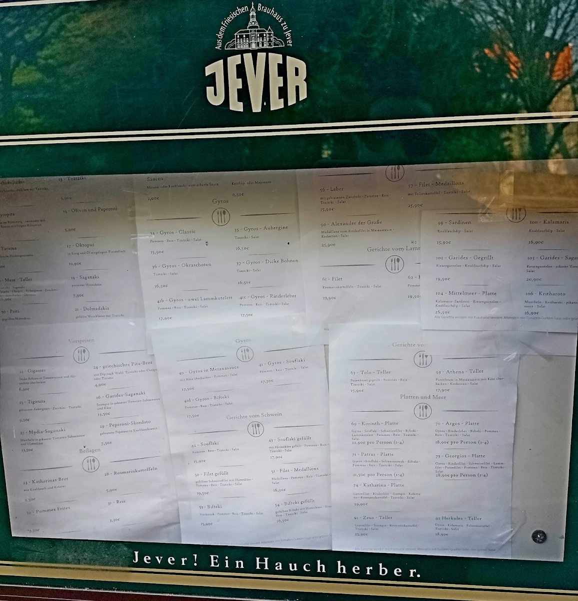 Speisekarte photo 2