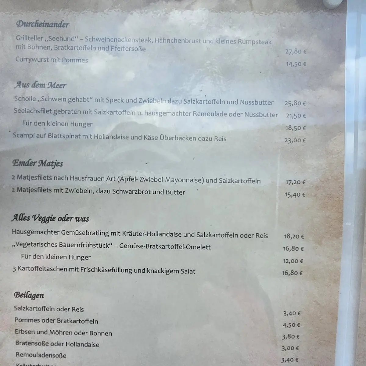 Speisekarte photo 4