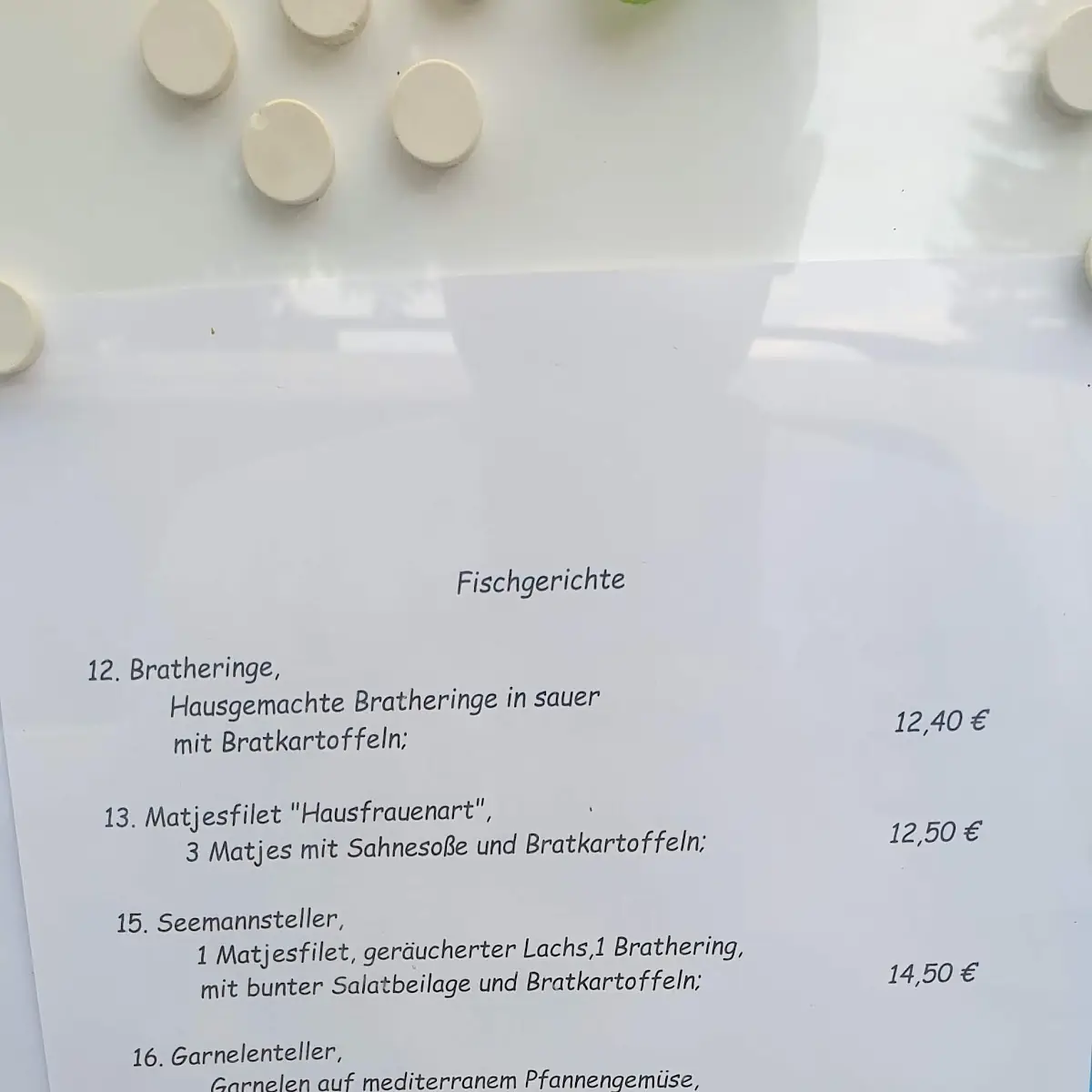 Speisekarte photo 2