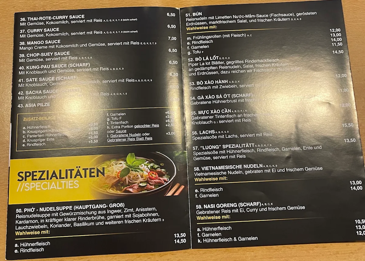 Speisekarte photo 2