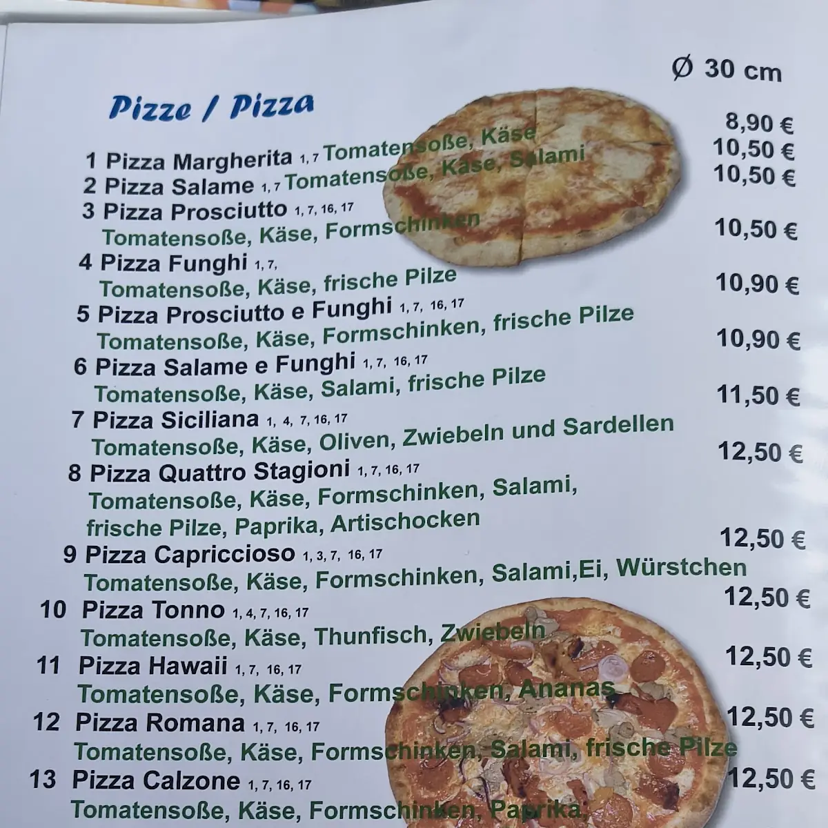 Speisekarte photo 3
