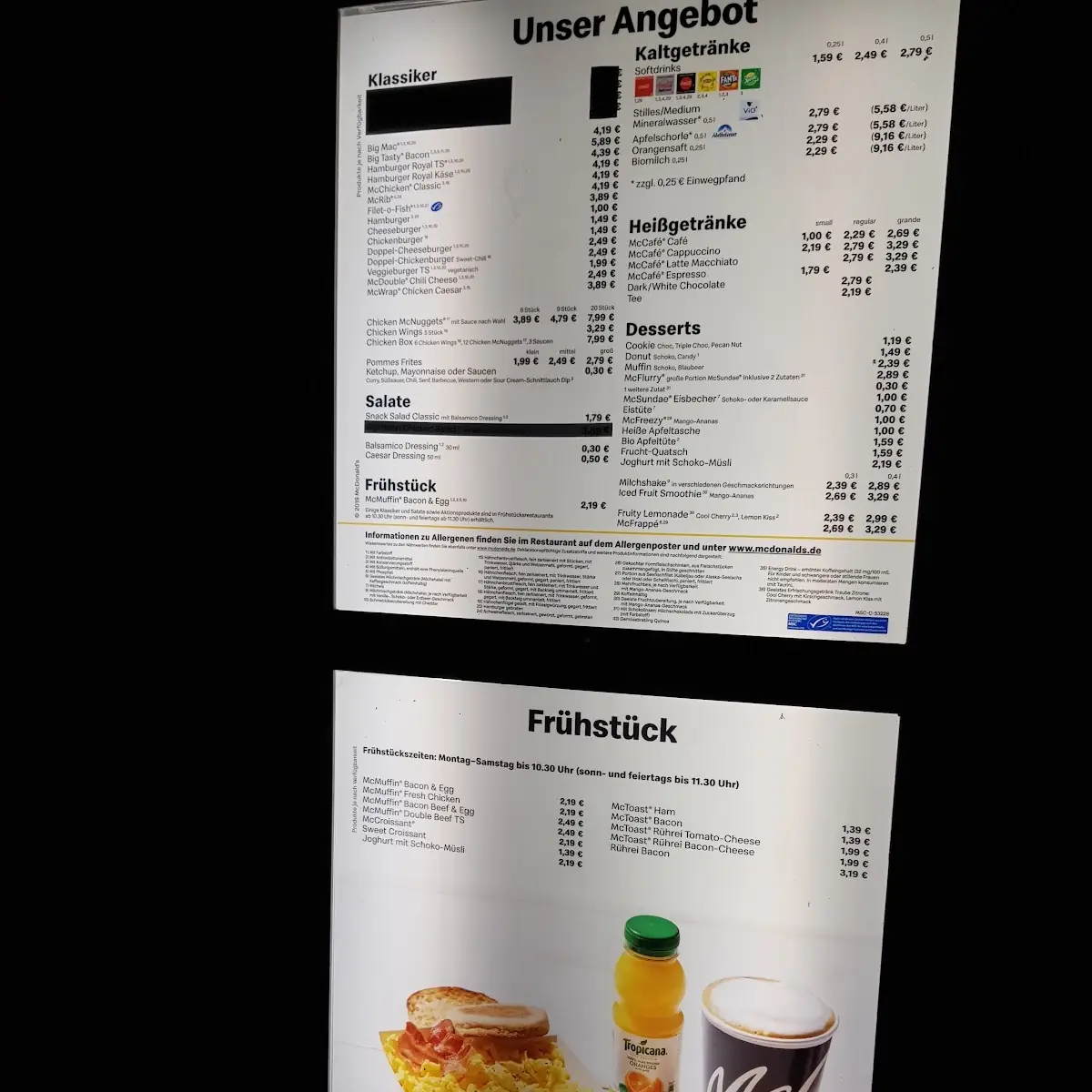 Speisekarte photo 3
