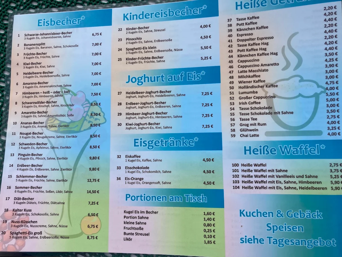 Speisekarte photo 1