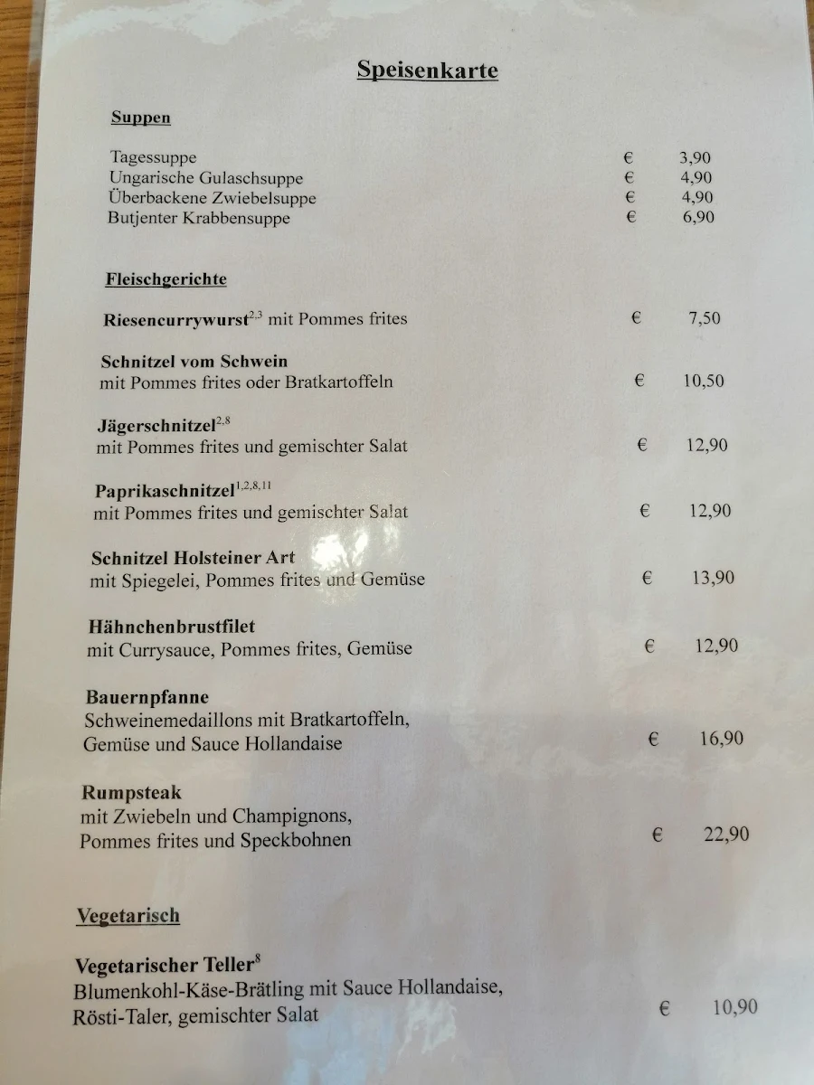Speisekarte photo 10