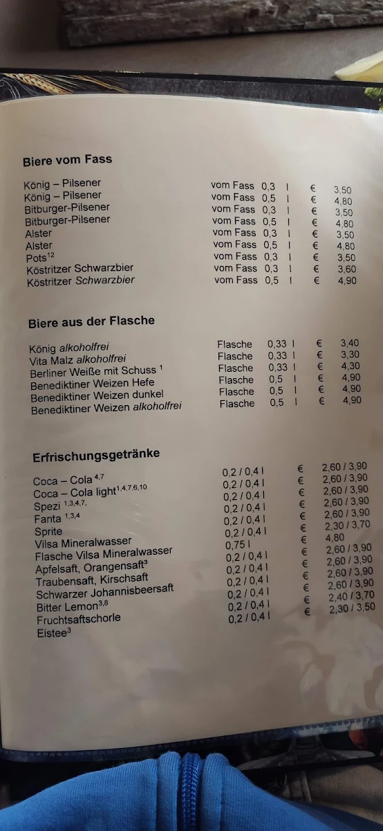 Speisekarte photo 3