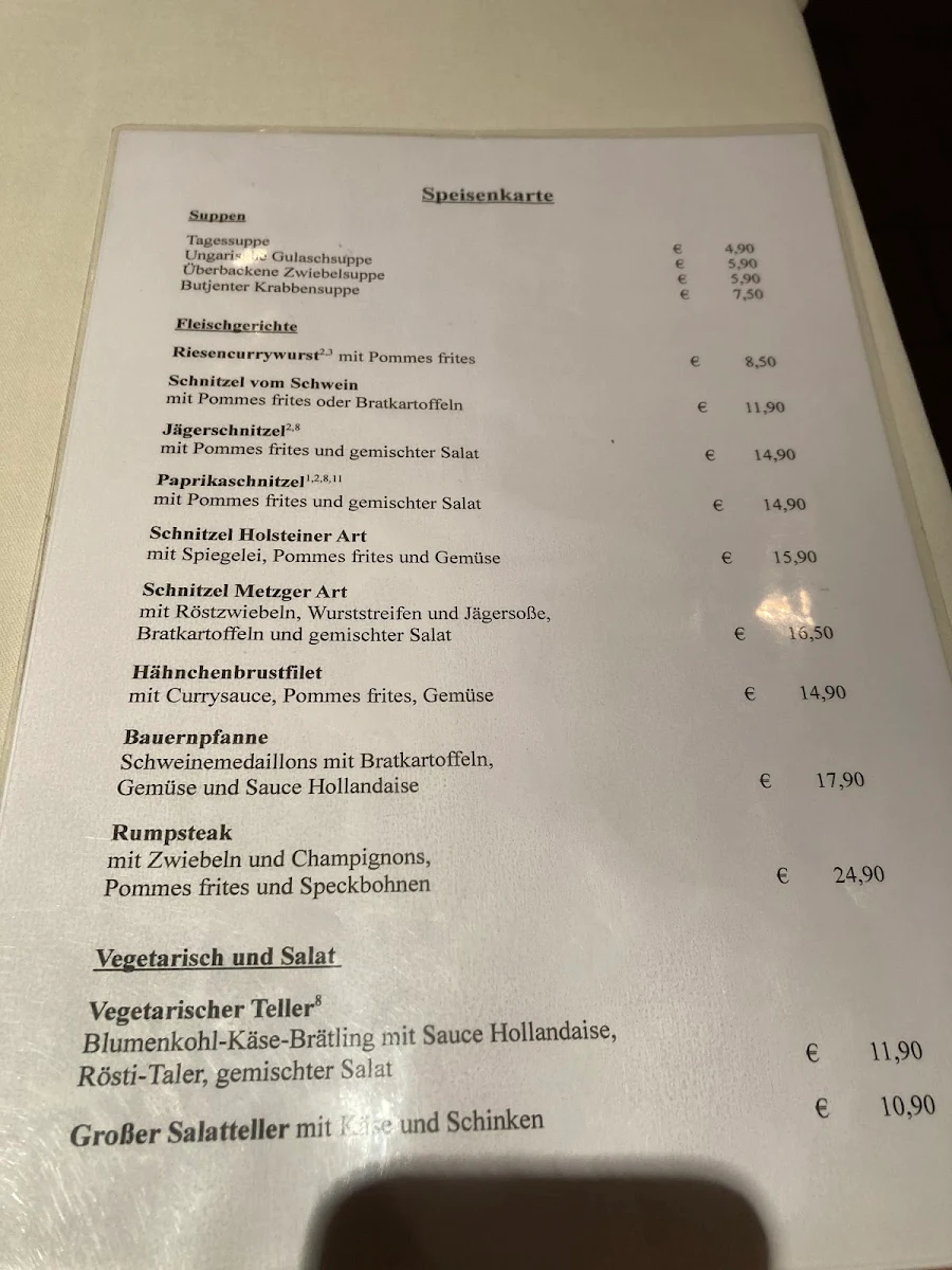 Speisekarte photo 7