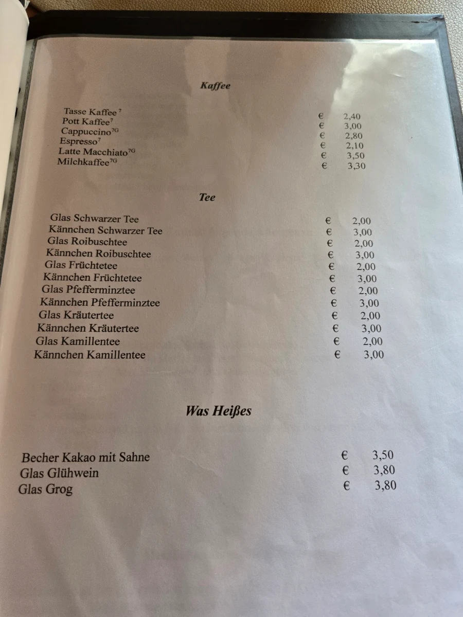 Speisekarte photo 9