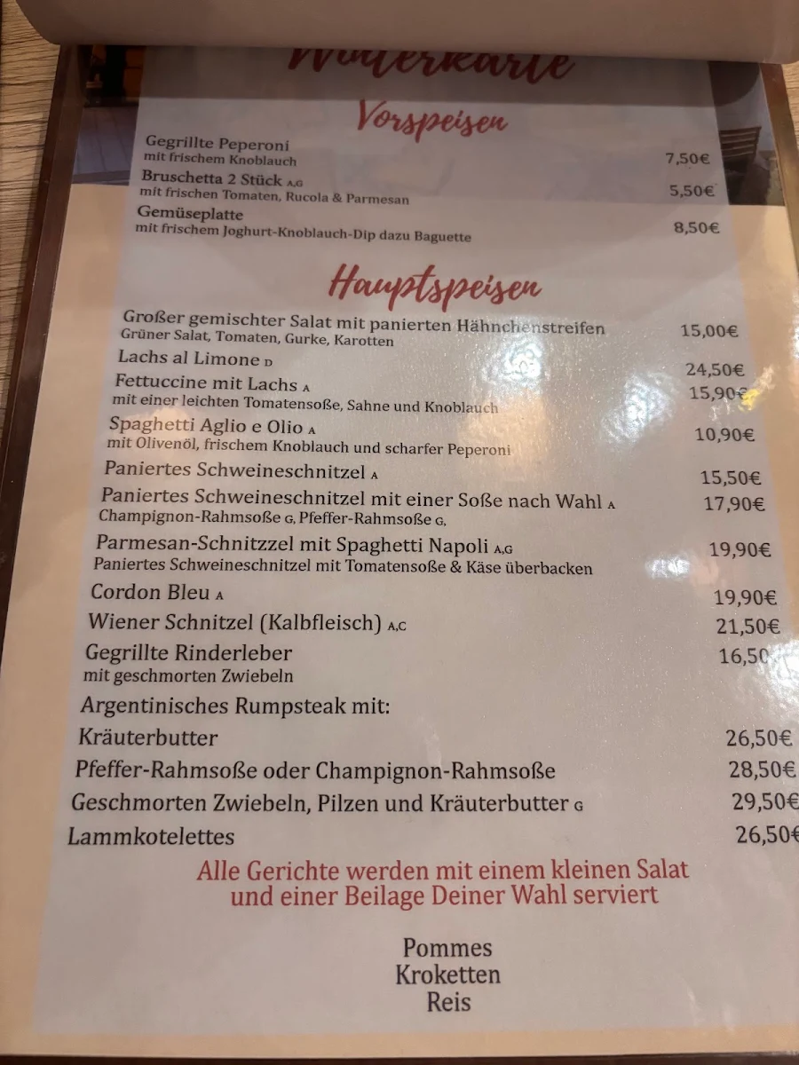 Speisekarte photo 4