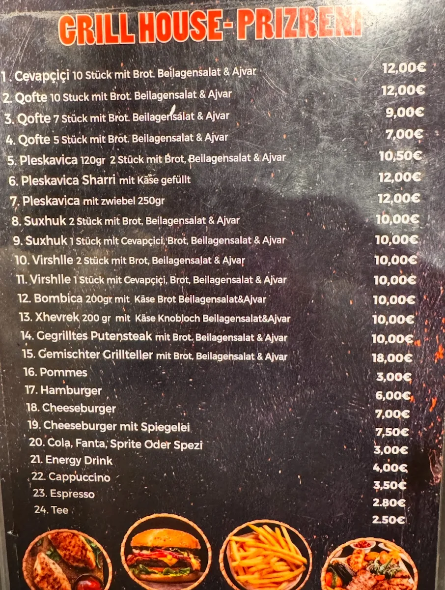 Speisekarte photo 1