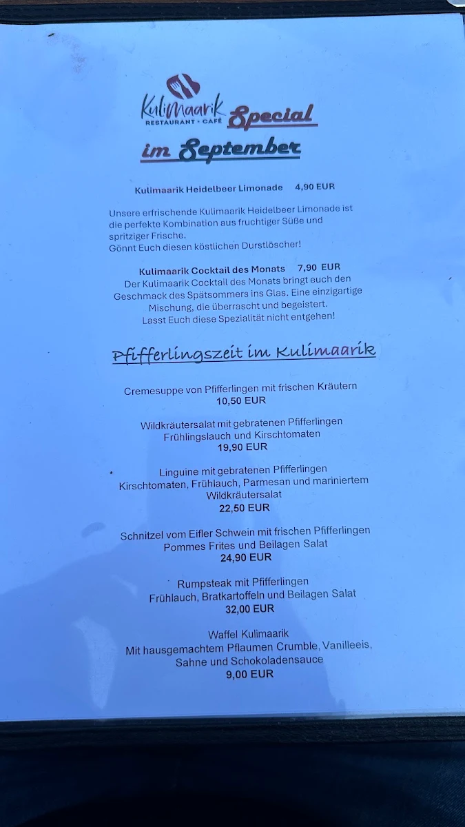 Speisekarte photo 3