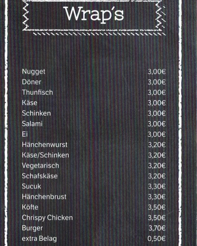 Speisekarte photo 1