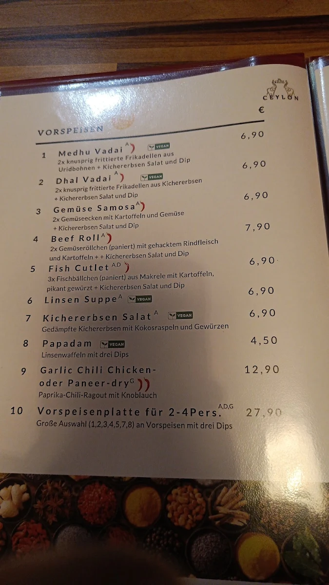 Speisekarte photo 1