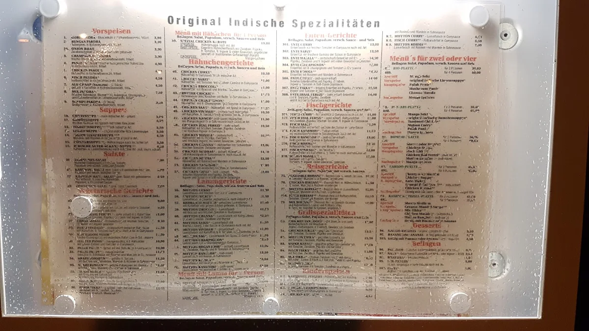 Speisekarte photo 1