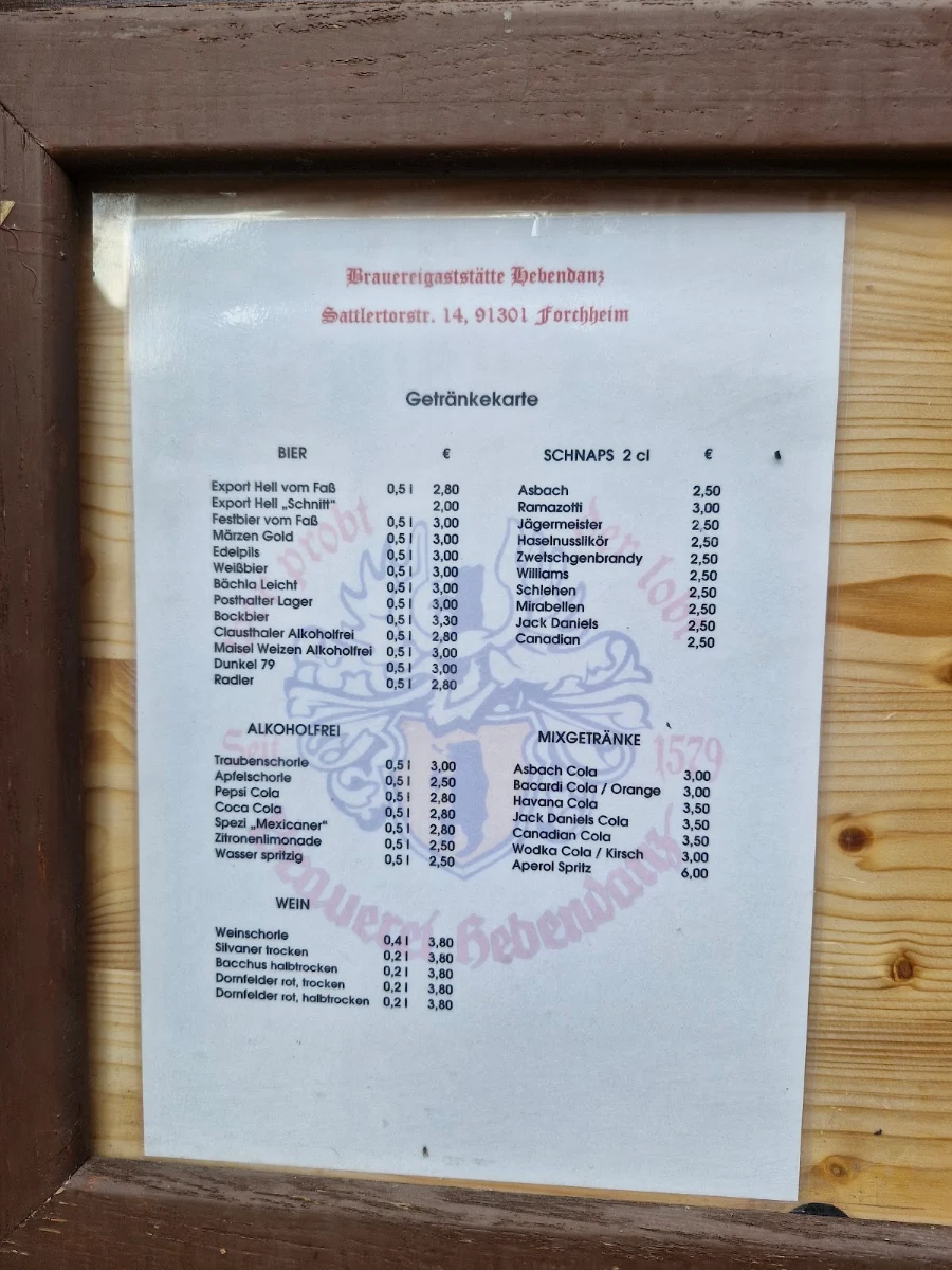 Speisekarte photo 3