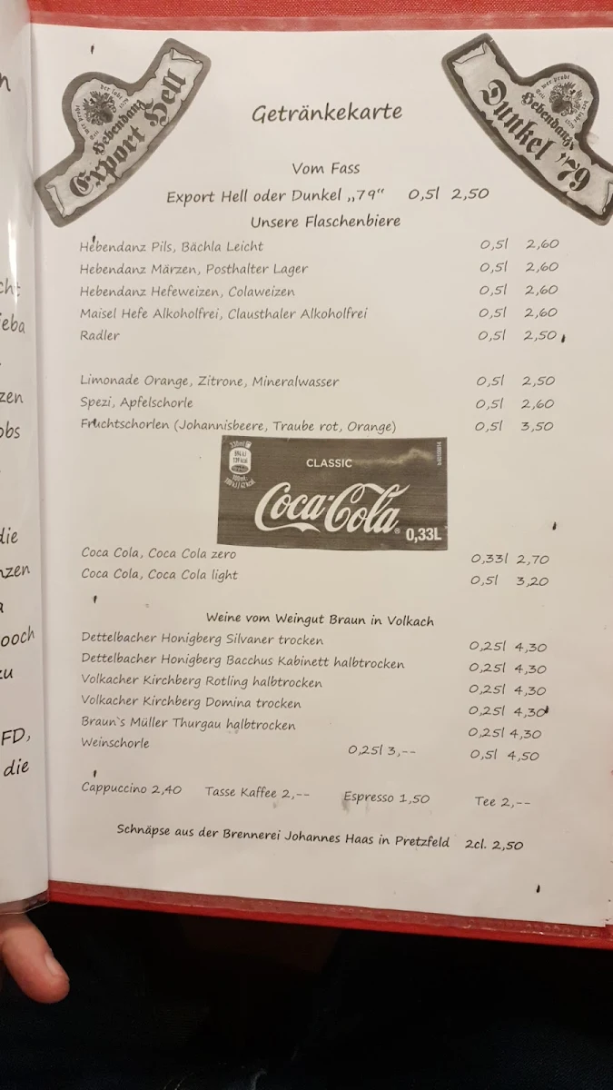 Speisekarte photo 9