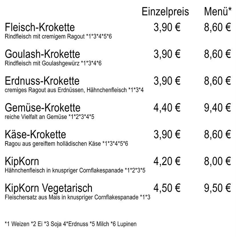 Speisekarte photo 2