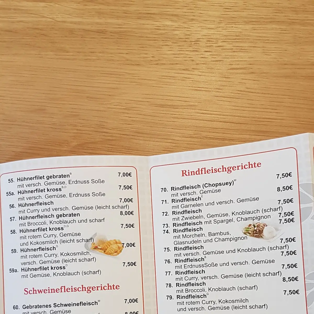 Speisekarte photo 8