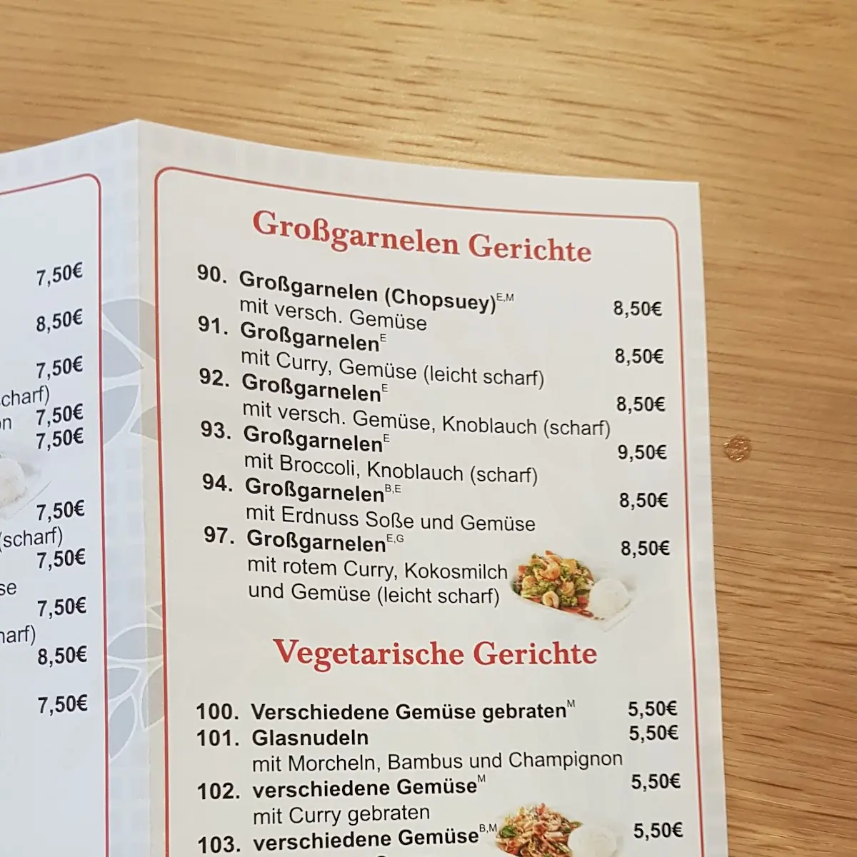Speisekarte photo 9
