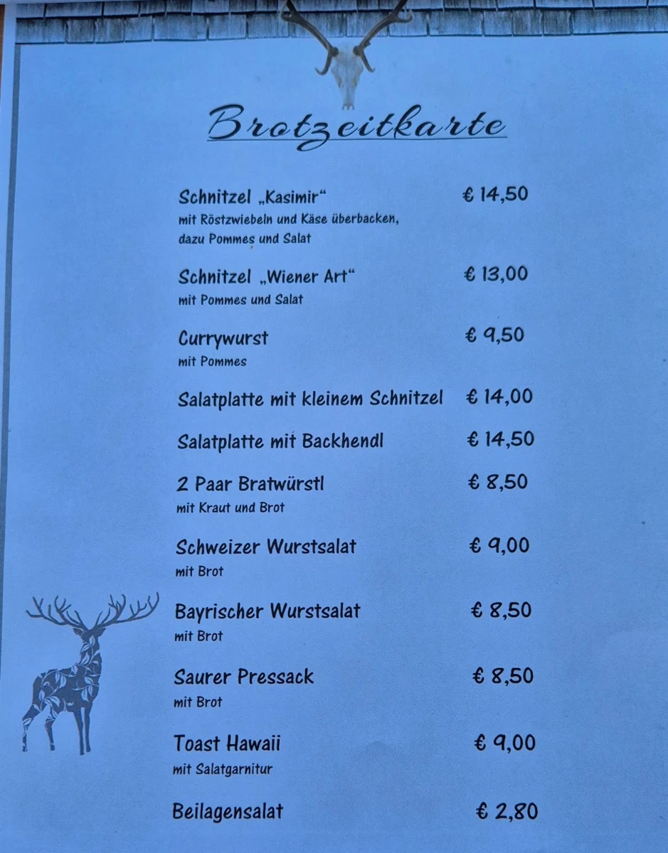 Speisekarte photo 3