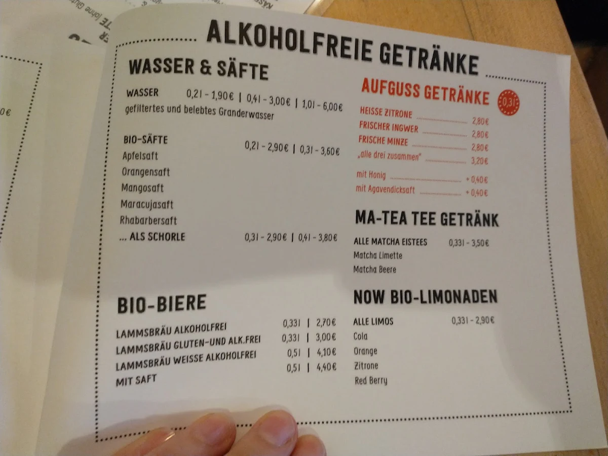 Speisekarte photo 6
