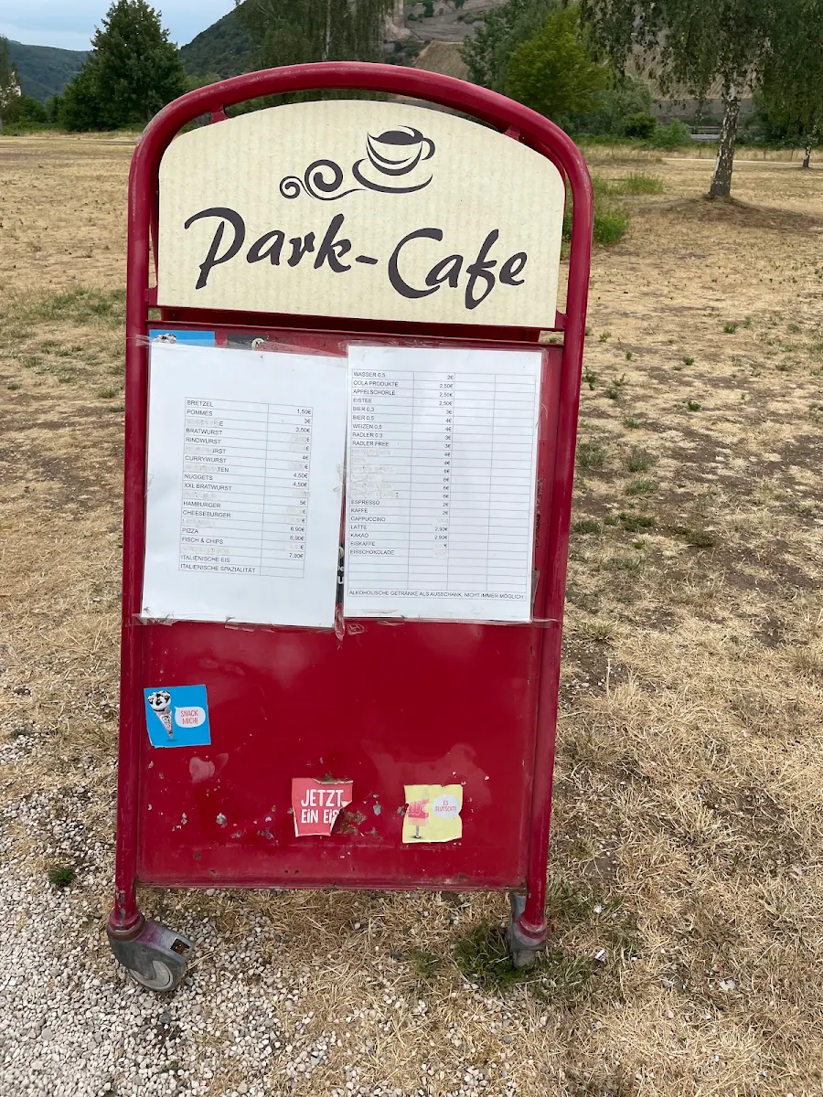 Speisekarte, Parkcafé am Mäuseturm