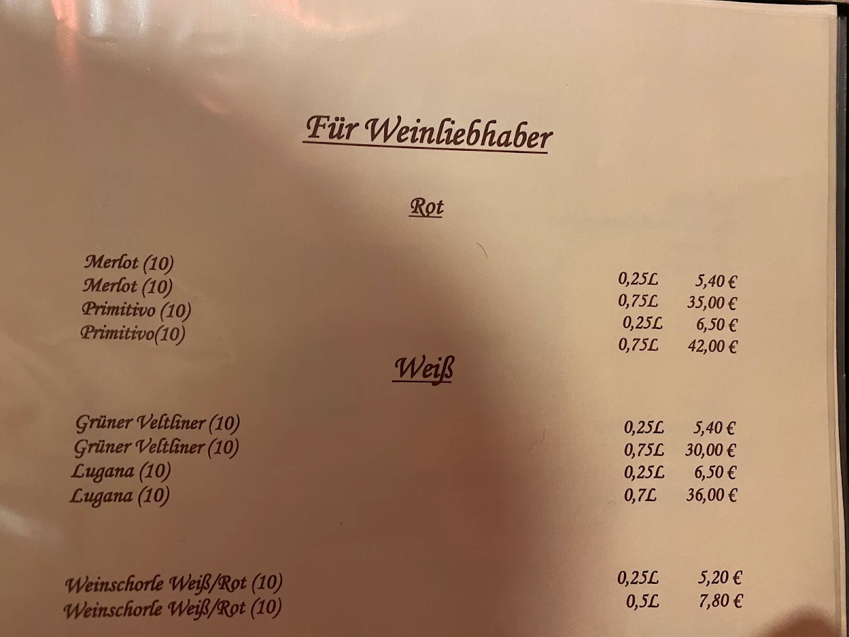 Speisekarte photo 1