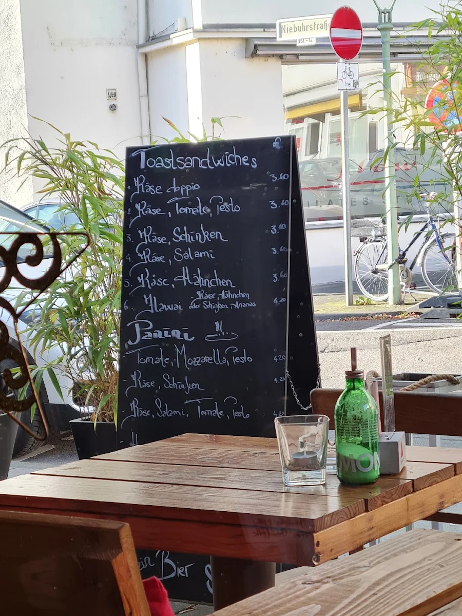 Speisekarte, Cafébar Macchiato
