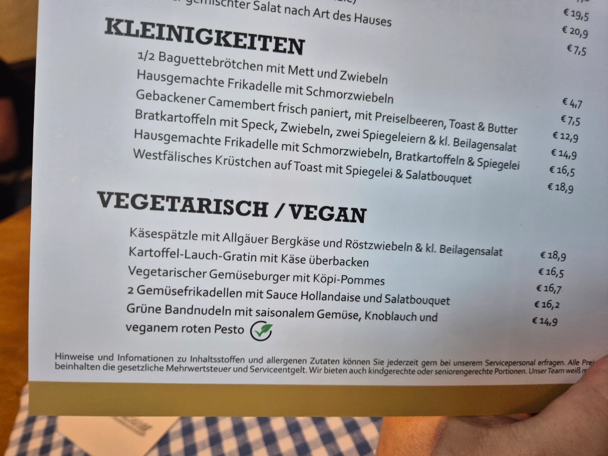 Speisekarte photo 6