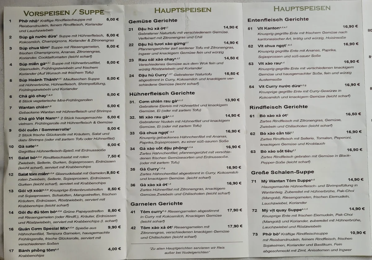 Speisekarte photo 5
