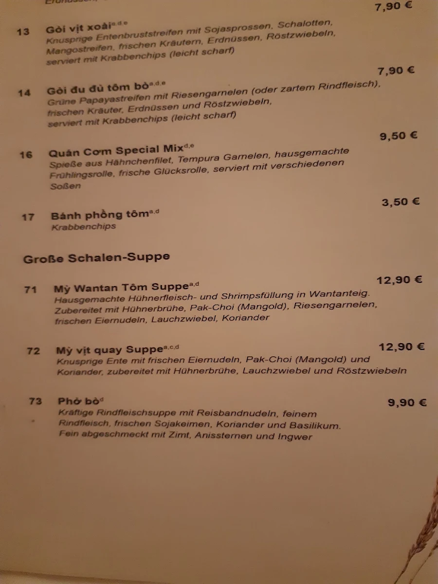 Speisekarte photo 8