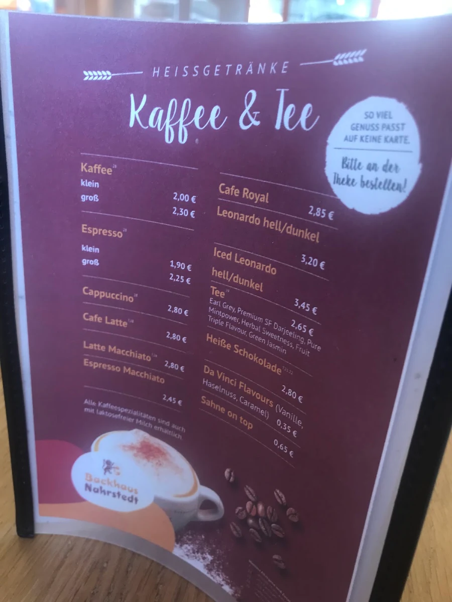 Speisekarte photo 1