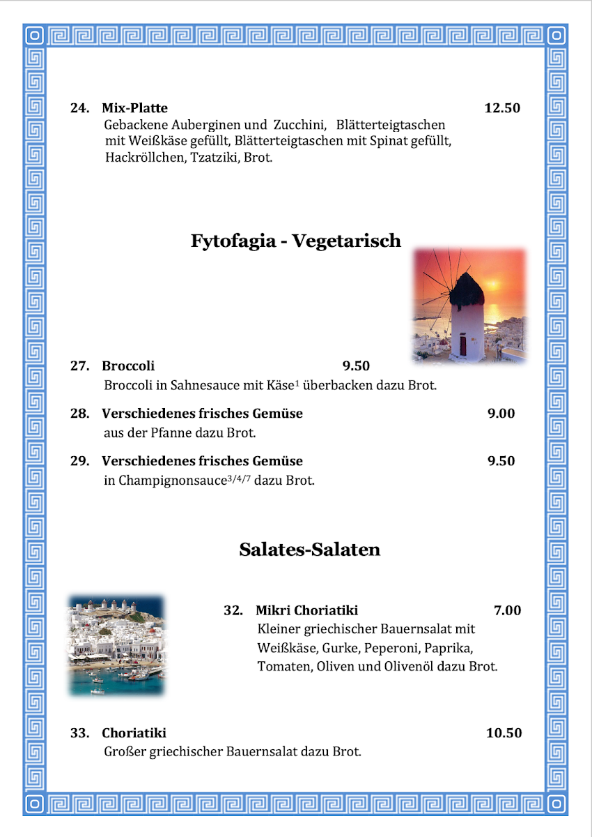 Speisekarte photo 3