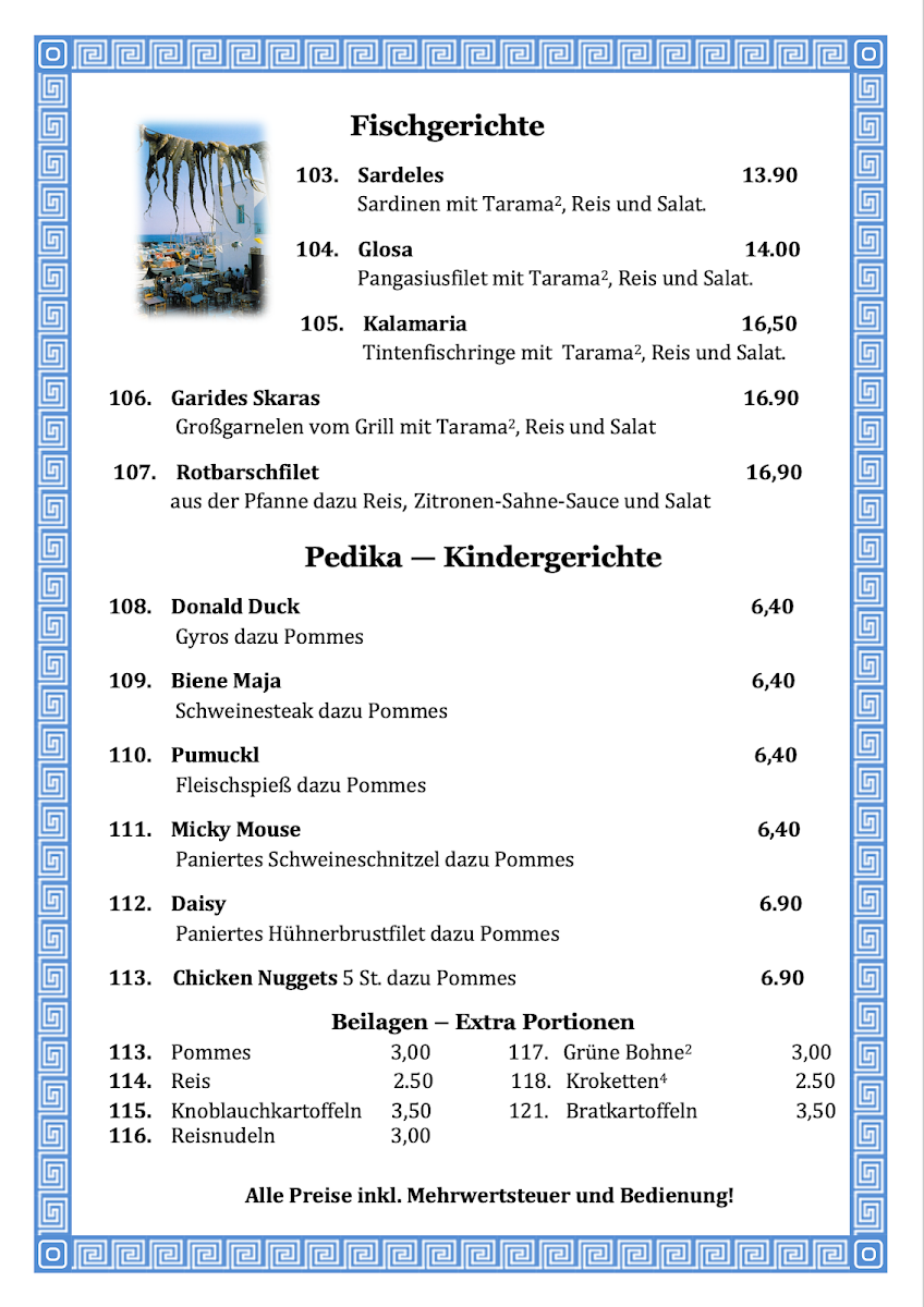 Speisekarte photo 8