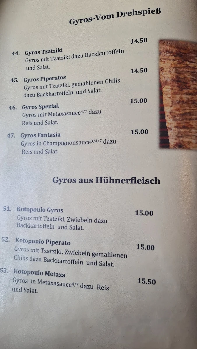 Speisekarte photo 9
