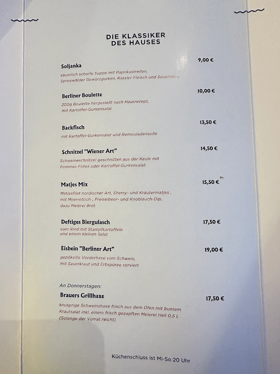 Speisekarte photo 2