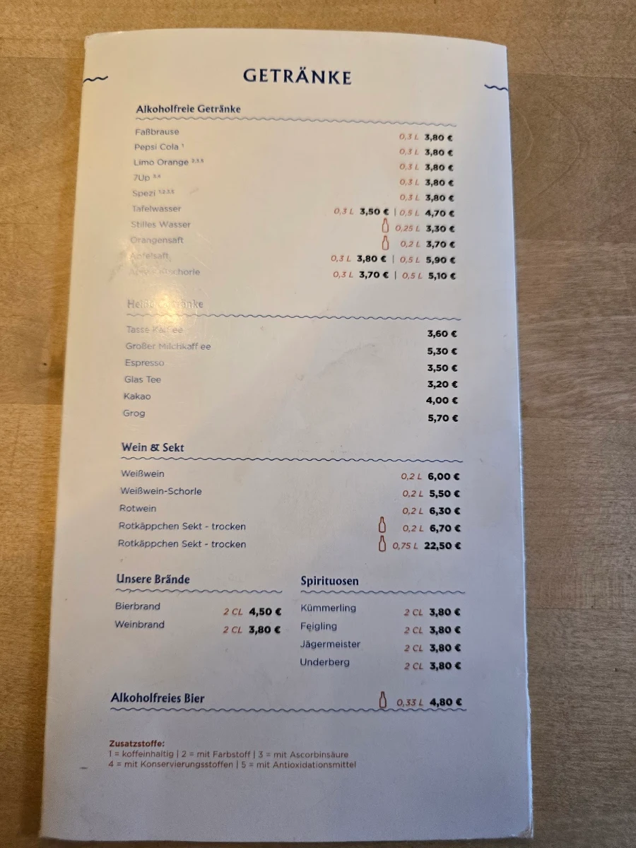 Speisekarte photo 8