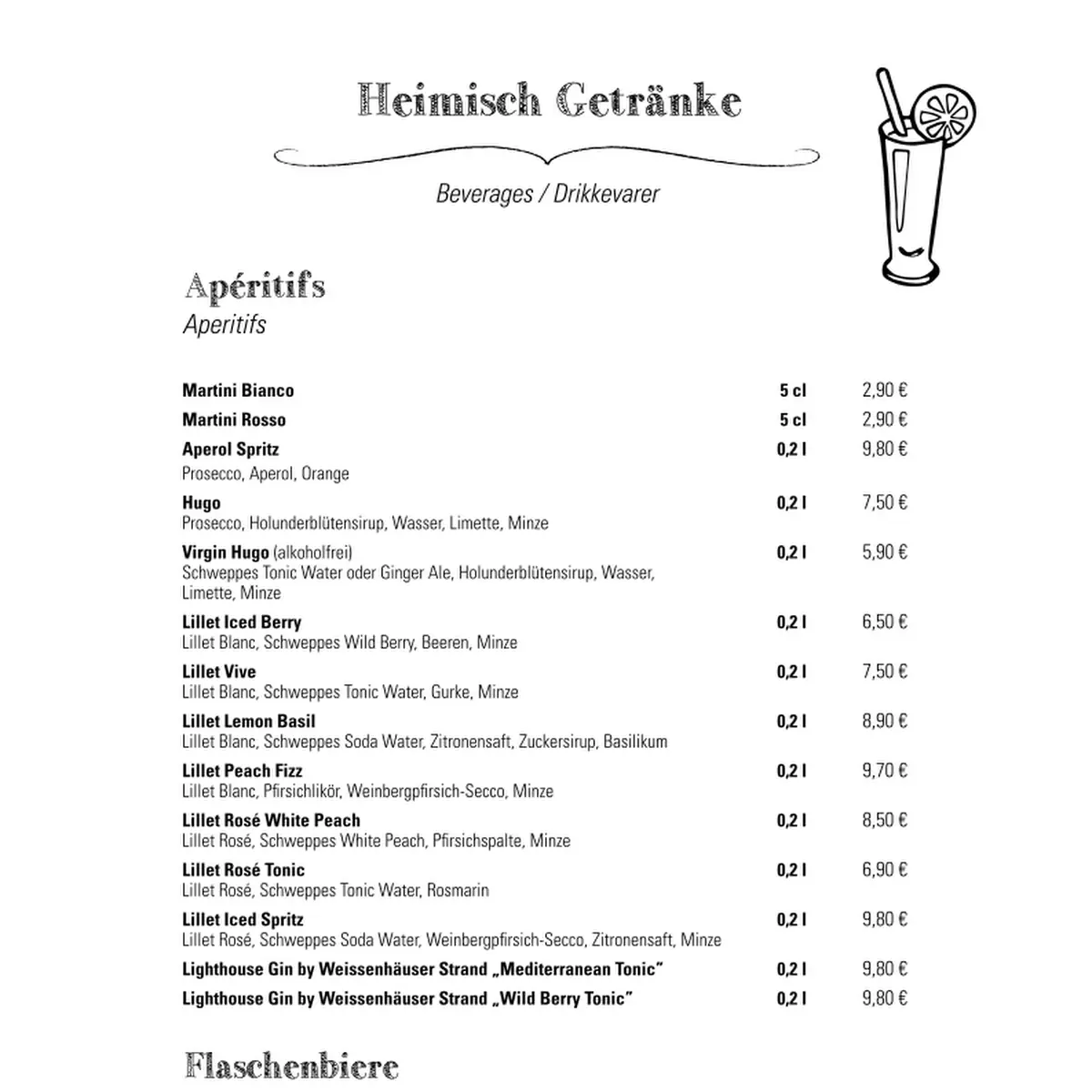 Speisekarte photo 2