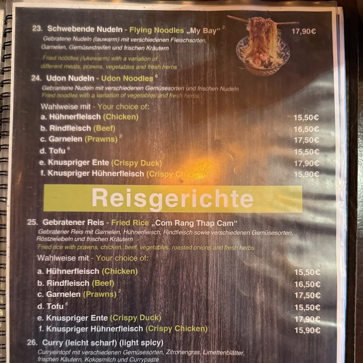 Speisekarte photo 10
