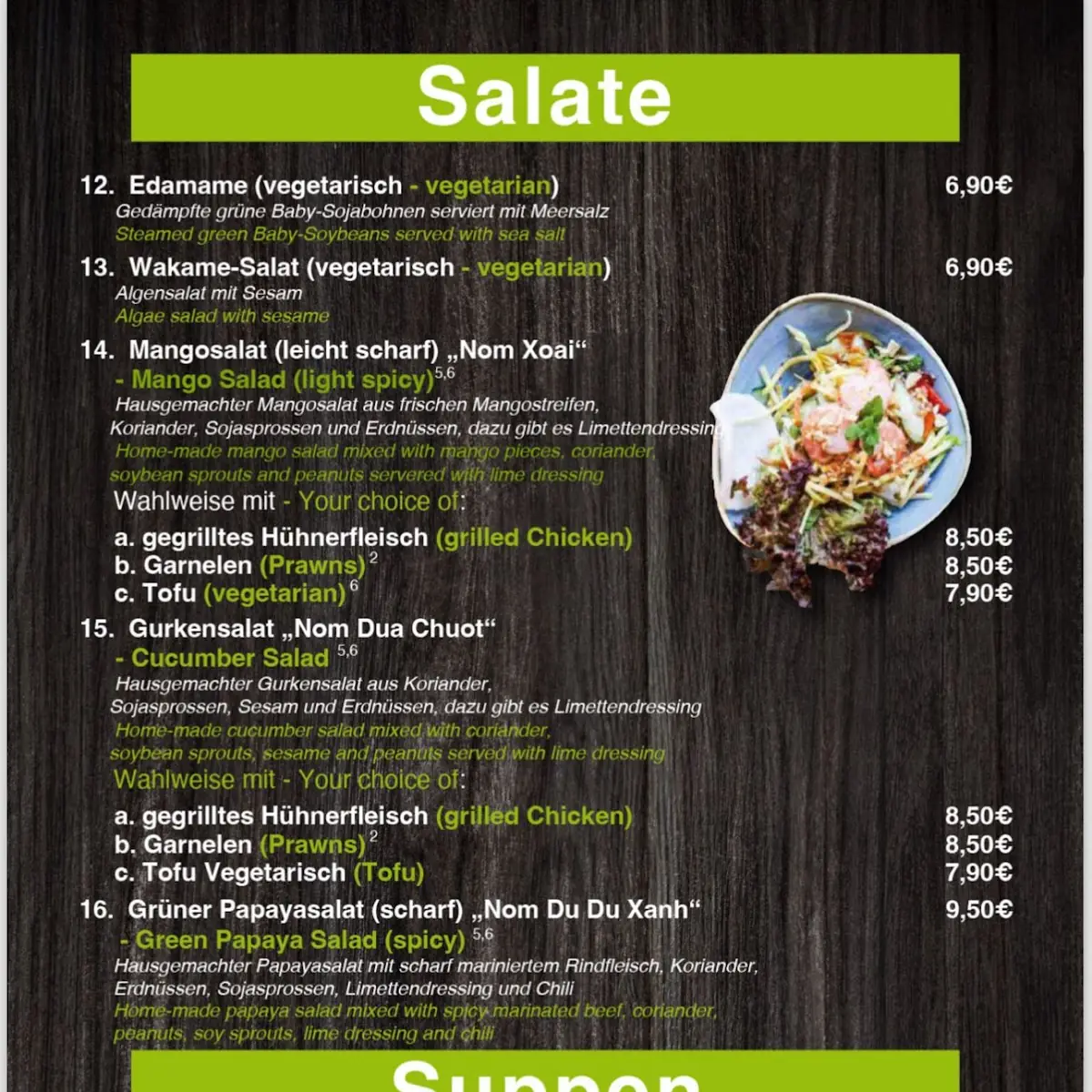 Speisekarte photo 3
