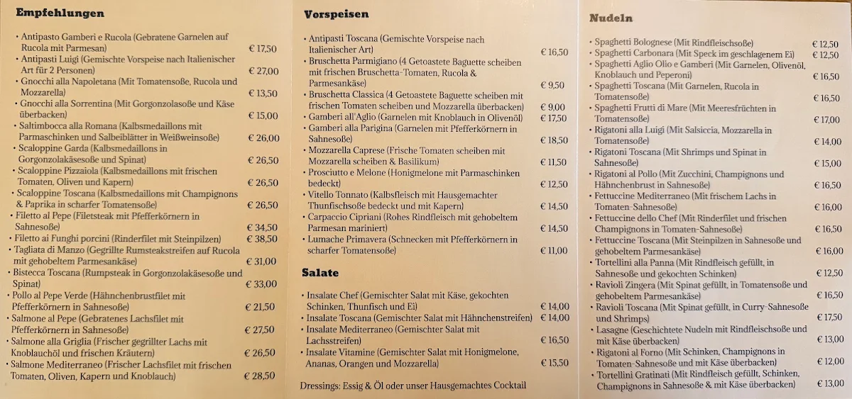 Speisekarte photo 2