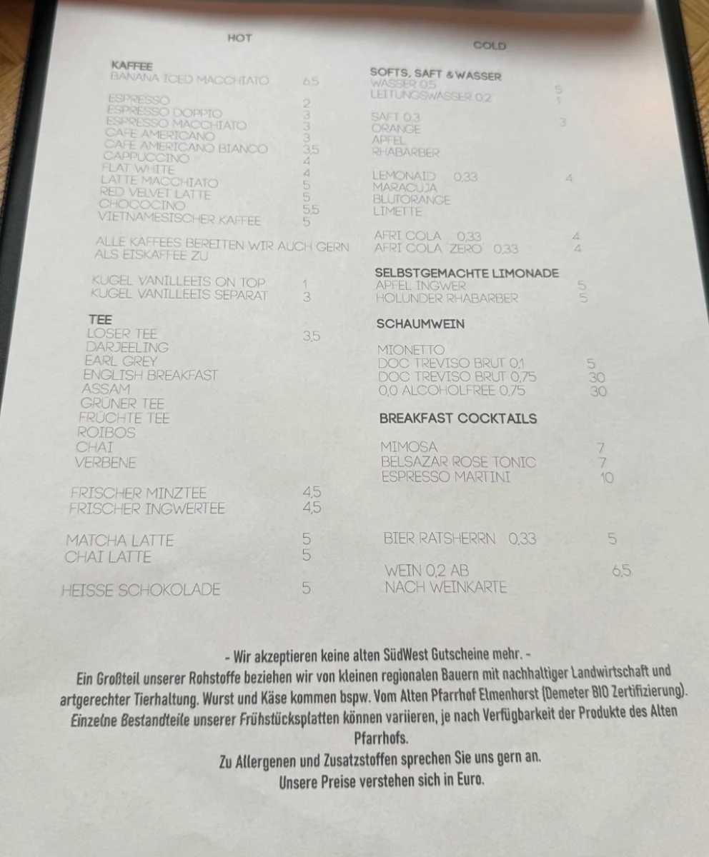 Speisekarte photo 6