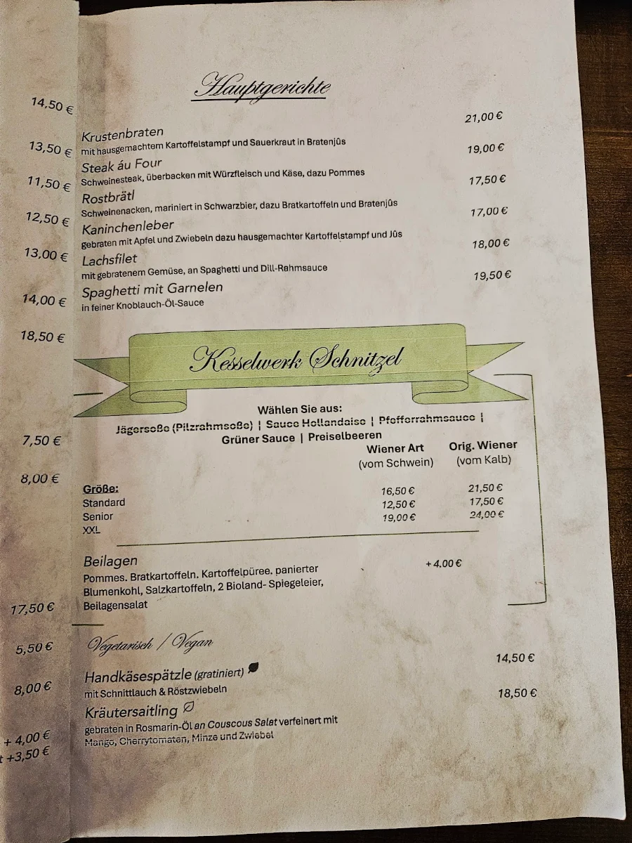 Speisekarte photo 3